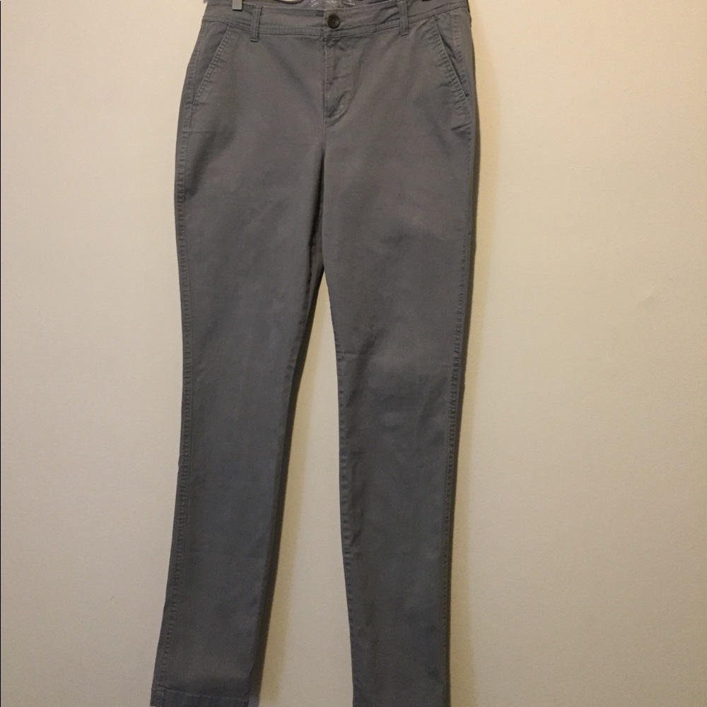 Tall 12 Skinny Ajusté Gray Khakis by Old Navy